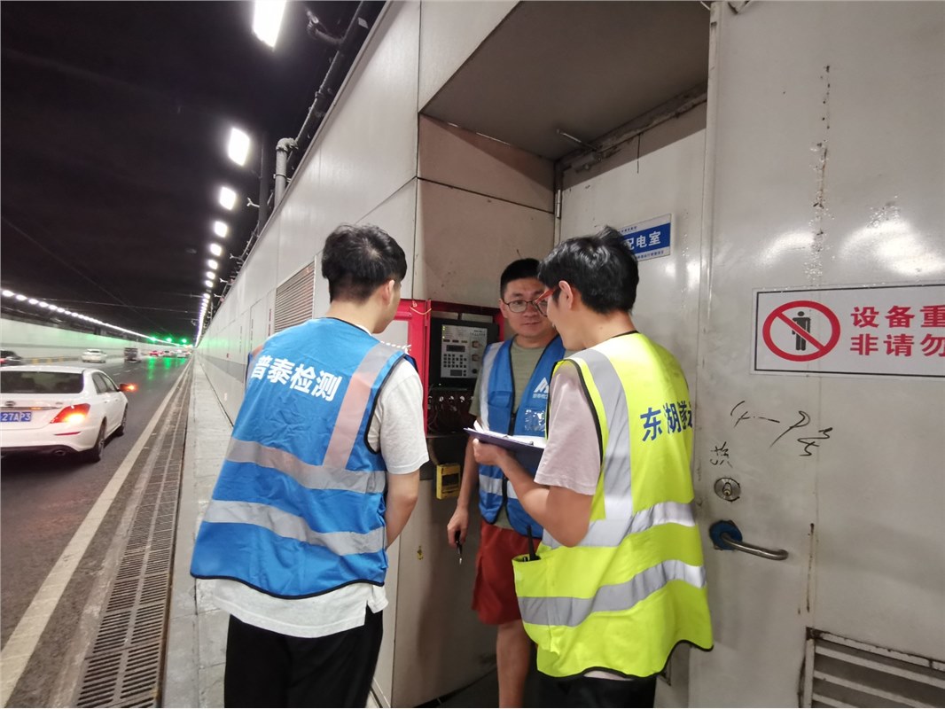 迎軍運，東湖隧道全面推進2019年消防檢測工作
